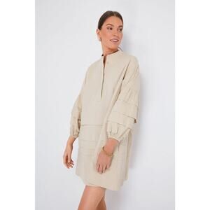 POMANDER PLACE Khaki Chelsea Dress Size M NWT Retail $148 Tuckernuck